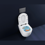 Rocco Vortex wall hung combined bidet toilet with soft close seat - image 2