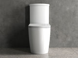 Salvo Rimless Closed Couple Combined  Bidet Toilet with Soft Close Seat