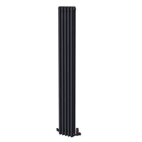 UB Trade Classic Column 3 Column Vertical Radiator - Black