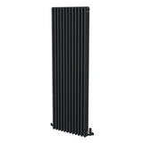 UB Trade Classic Column 3 Column Vertical Radiator - Black