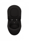 Franco Matt Black Wall Hung Combined Bidet Toilet With Soft Close Seat - www.ultrabathroom.com