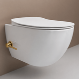 Integrated Bidet Toilet On/Off Tap – Cold Only – Gold Finish - www.ultrabathroom.com