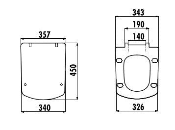 Laura Soft - Close Toilet Seat - www.ultrabathroom.com