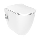 Modern Comfort Height Integrated Back to Wall Combined Bidet Toilet with Soft Close Lid - www.ultrabathroom.com