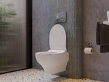 Neff Vortex Rimless Wall Hung Combined Bidet Toilet With Soft Close Seat - www.ultrabathroom.com