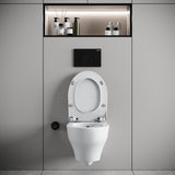 Neff Vortex Rimless Wall Hung Combined Bidet Toilet With Soft Close Seat - www.ultrabathroom.com