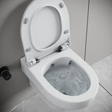 Neff Vortex Rimless Wall Hung Combined Bidet Toilet With Soft Close Seat - www.ultrabathroom.com