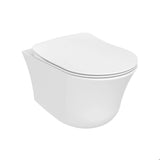 Nile Vortex Rimless Wall Hung Combined Bidet Toilet With Soft Close Seat - www.ultrabathroom.com