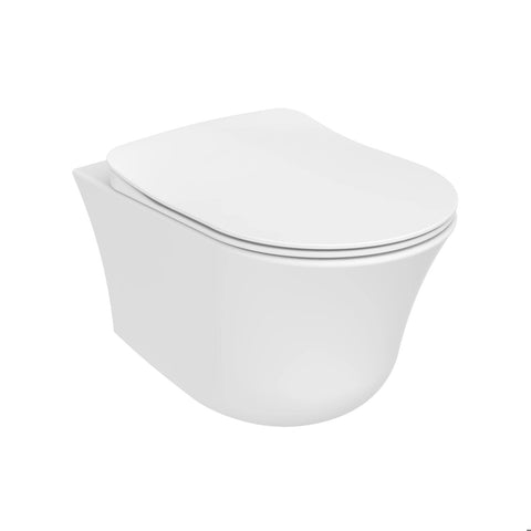 Nile Vortex Rimless Wall Hung Combined Bidet Toilet With Soft Close Seat - www.ultrabathroom.com