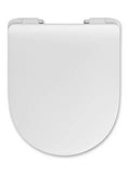 PREMIUM SLIMLINE D SHAPE SOFT CLOSE TOILET SEAT, FRNC01 - www.ultrabathroom.com