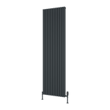 Reina Albano Aluminium Designer Radiator - Anthracite - www.ultrabathroom.com