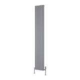 Reina Albano Aluminium Designer Radiator - Silver - www.ultrabathroom.com