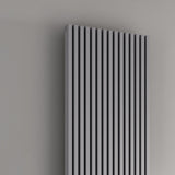 Reina Albano Aluminium Designer Radiator - Silver - www.ultrabathroom.com