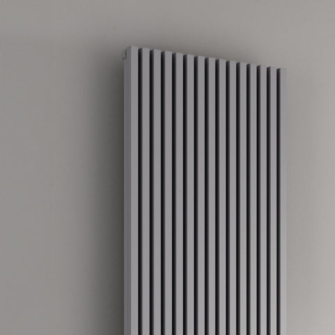 Reina Albano Aluminium Designer Radiator - Silver - www.ultrabathroom.com