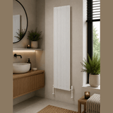 Reina Albano Aluminium Designer Radiator - White - www.ultrabathroom.com