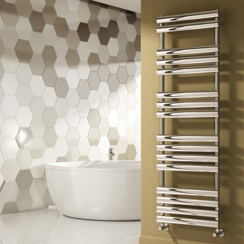 Reina Arbori Designer Towel Rail - Chrome - www.ultrabathroom.com