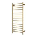 Reina Arnage Dry Electric Heated Towel Rail - Brushed Brass