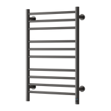 Reina Arnage Dry Electric Heated Towel Rail - Gun Metal