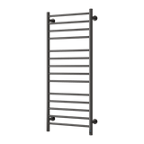 Reina Arnage Dry Electric Heated Towel Rail - Gun Metal - www.ultrabathroom.com