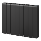 Reina Aron Die Cast Electric Radiator - Black