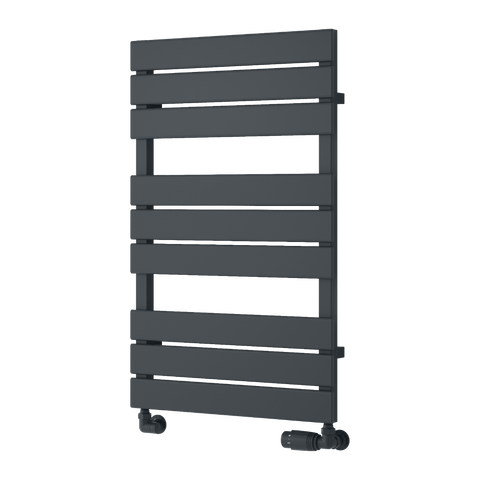 Reina Avola Designer Towel Rail - Anthracite - www.ultrabathroom.com