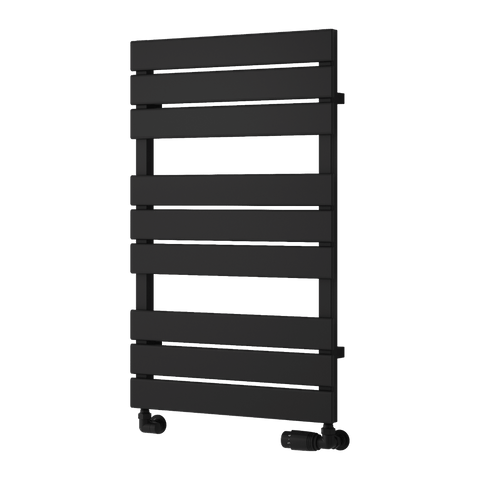 Reina Avola Designer Towel Rail - Black - www.ultrabathroom.com