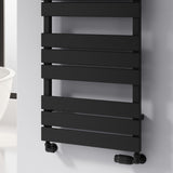 Reina Avola Designer Towel Rail - Black - www.ultrabathroom.com