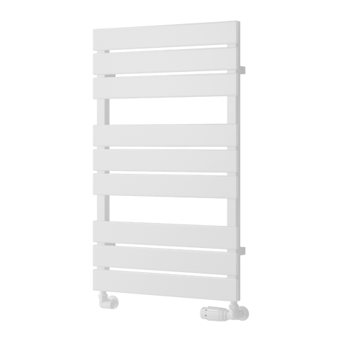 Reina Avola Designer Towel Rail - White - www.ultrabathroom.com