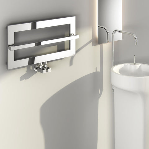 Reina Breno Designer Towel Rail - 700 x 350 mm - www.ultrabathroom.com