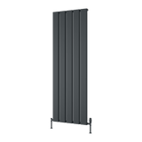 Reina Caldaro Vertical Aluminium Designer Radiator - Anthracite - www.ultrabathroom.com