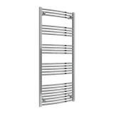 Reina Capo Electric Curved Heated Towel Rail - Chrome - www.ultrabathroom.com