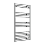Reina Capo Electric Curved Heated Towel Rail - Chrome - www.ultrabathroom.com