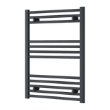Reina Capo Electric Flat Heated Towel Rail - Anthracite - www.ultrabathroom.com