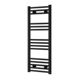 Reina Capo Electric Flat Heated Towel Rail - Black - www.ultrabathroom.com