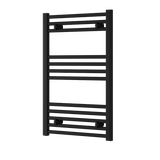 Reina Capo Electric Flat Heated Towel Rail - Black - www.ultrabathroom.com