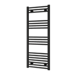 Reina Capo Electric Flat Heated Towel Rail - Black - www.ultrabathroom.com