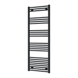 Reina Capo Electric Flat Heated Towel Rail - Black - www.ultrabathroom.com
