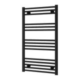 Reina Capo Electric Flat Heated Towel Rail - Black - www.ultrabathroom.com