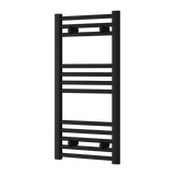 Reina Capo Electric Flat Heated Towel Rail - Black - www.ultrabathroom.com
