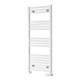 Reina Capo Electric Flat Heated Towel Rail - White - www.ultrabathroom.com