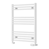 Reina Capo Electric Flat Heated Towel Rail - White - www.ultrabathroom.com