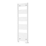 Reina Capo Electric Flat Heated Towel Rail - White - www.ultrabathroom.com