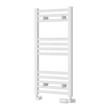 Reina Capo Electric Flat Heated Towel Rail - White - www.ultrabathroom.com