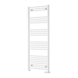 Reina Capo Electric Flat Heated Towel Rail - White - www.ultrabathroom.com