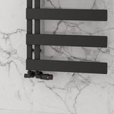 Reina Carpena Aluminium Designer Radiator - Black - www.ultrabathroom.com