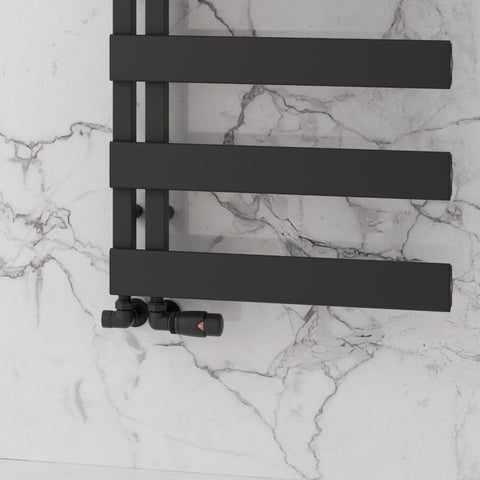 Reina Carpena Aluminium Designer Radiator - Black - www.ultrabathroom.com