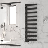 Reina Carpena Aluminium Designer Radiator - Black - www.ultrabathroom.com
