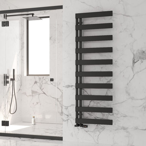 Reina Carpena Aluminium Designer Radiator - Black - www.ultrabathroom.com