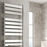 Reina Carpi Designer Heated Towel Rail in Chrome Finish - www.ultrabathroom.com