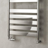 Reina Carpi Designer Heated Towel Rail in Chrome Finish - www.ultrabathroom.com